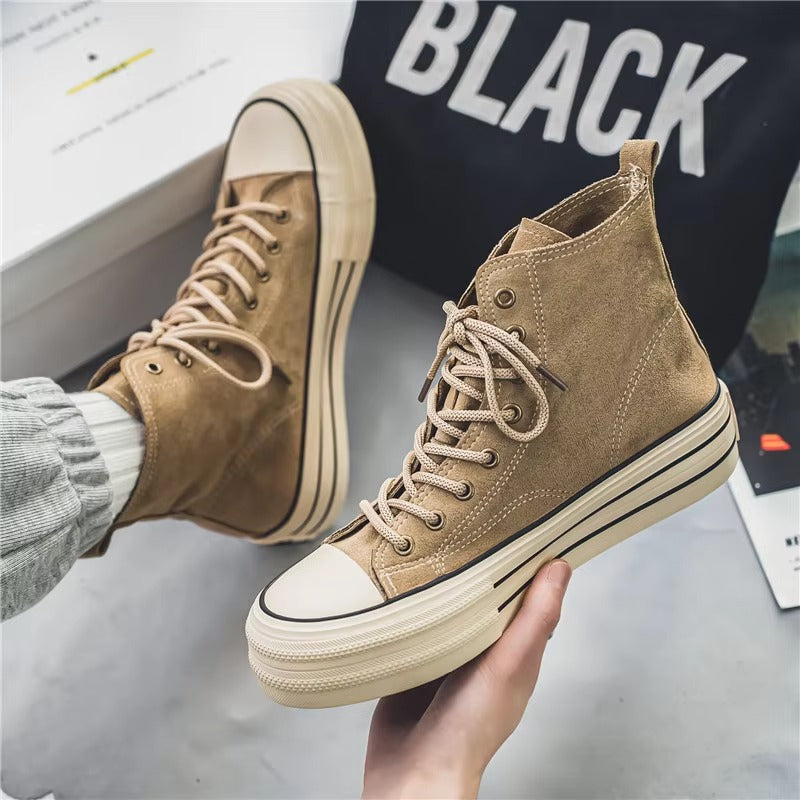 CHUNKY V15 Suede Canvas High-Top