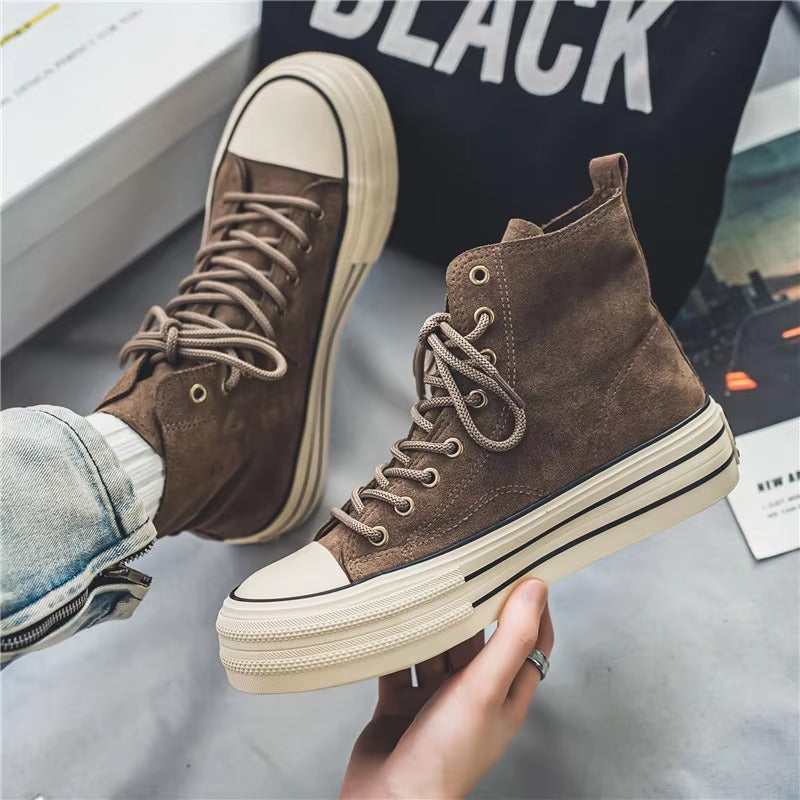 CHUNKY V15 Suede Canvas High-Top