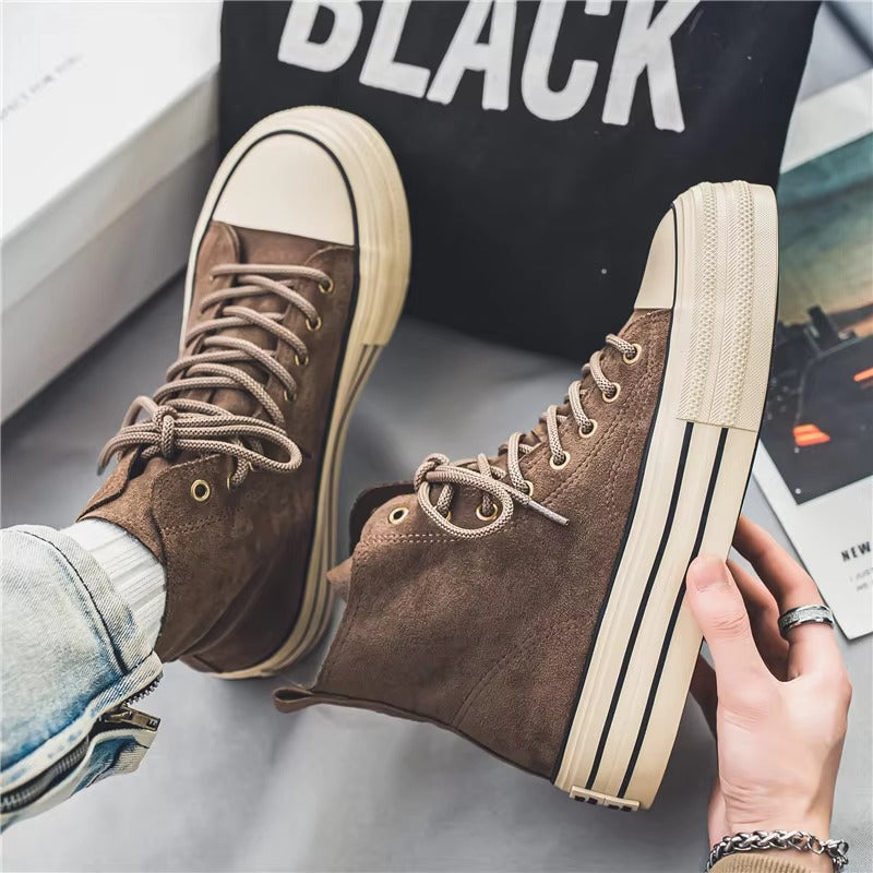 CHUNKY V15 Suede Canvas High-Top