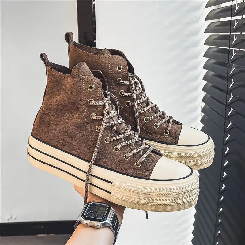 CHUNKY V15 Suede Canvas High-Top