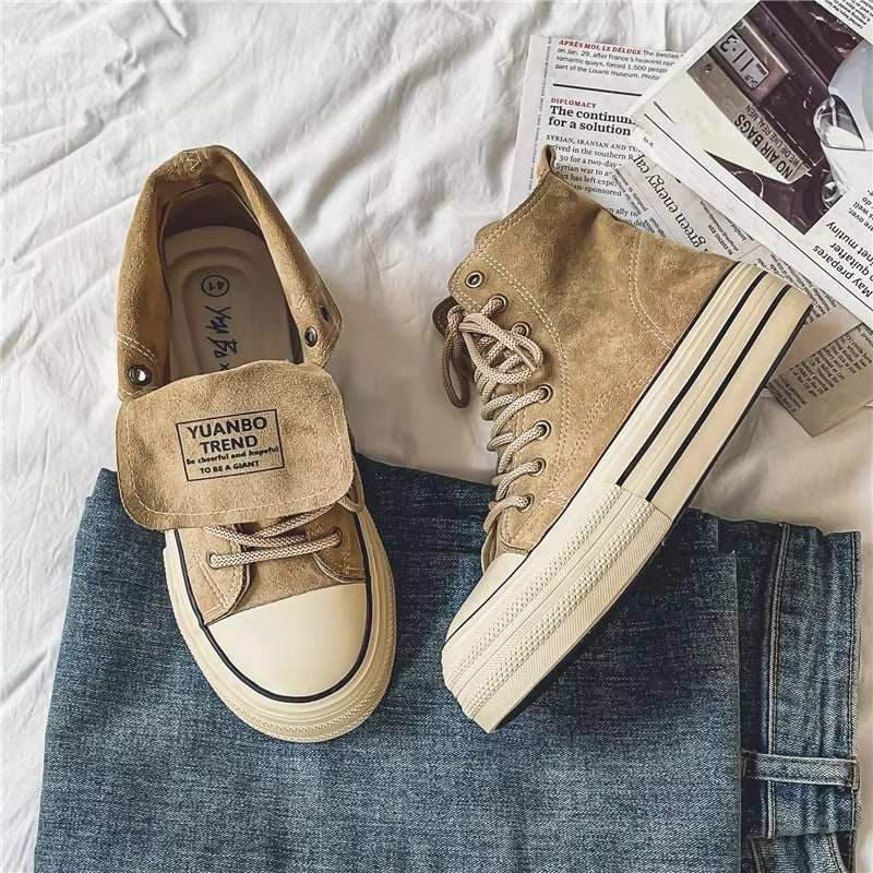 CHUNKY V15 Suede Canvas High-Top