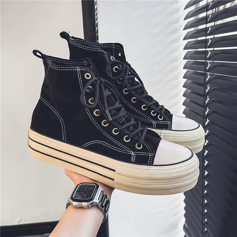 CHUNKY V15 Suede Canvas High-Top