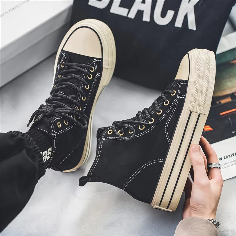 CHUNKY V15 Suede Canvas High-Top