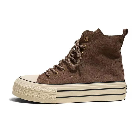 CHUNKY V15 Suede Canvas High-Top