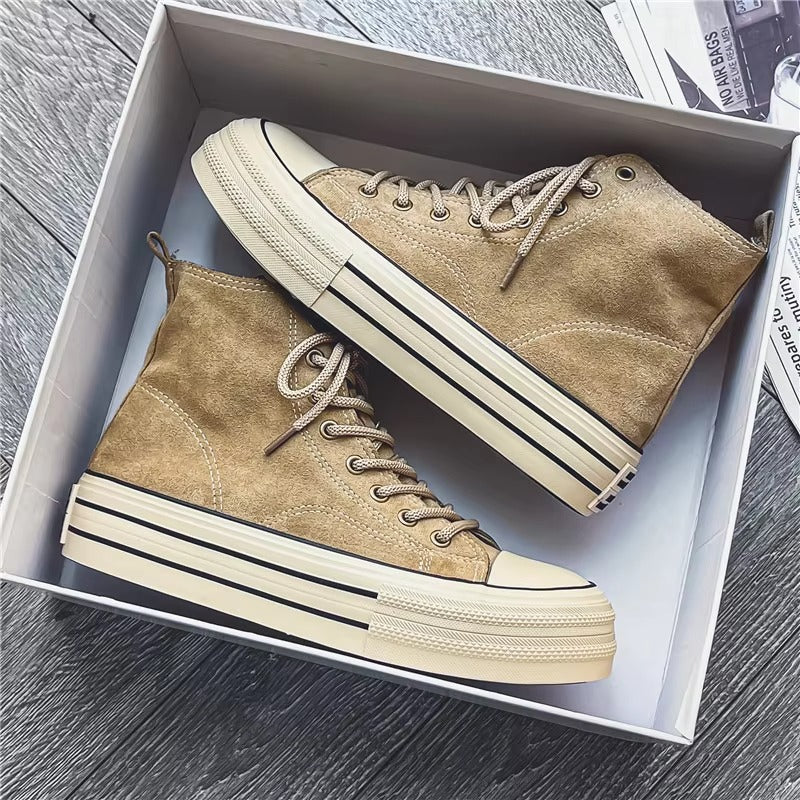 CHUNKY V15 Suede Canvas High-Top