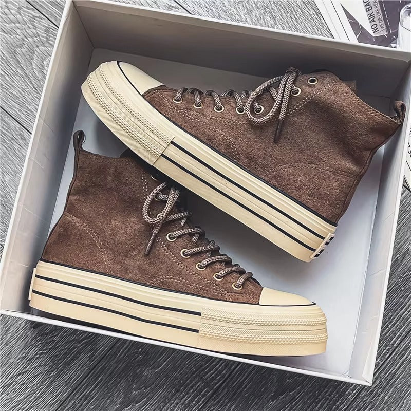 CHUNKY V15 Suede Canvas High-Top