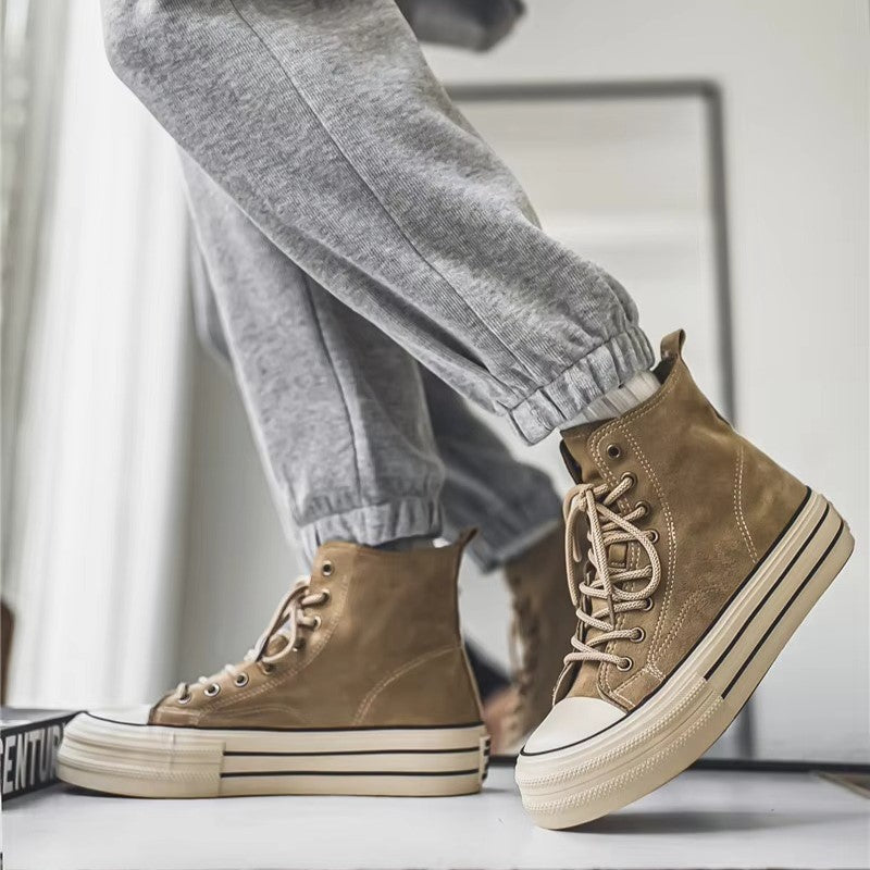 CHUNKY V15 Suede Canvas High-Top